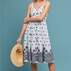 Maeve by Anthropologie Savoy Buttondown Dress